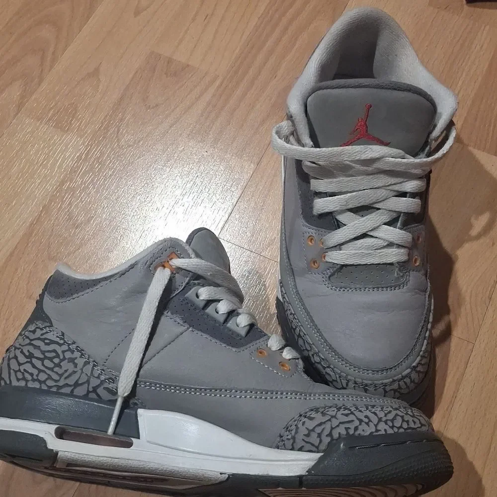 Air Jordan Gray Sneakers size 6.5